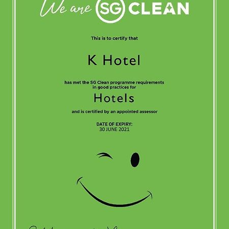 K Hotel Singapore Esterno foto